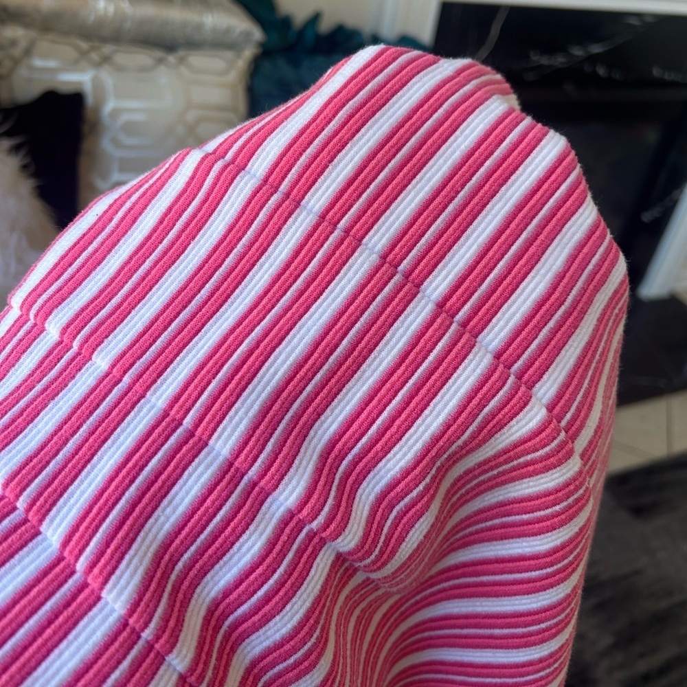 LILY PULITZER Striped V-Neck Sleeveless Mini Dress - Picture 11 of 11